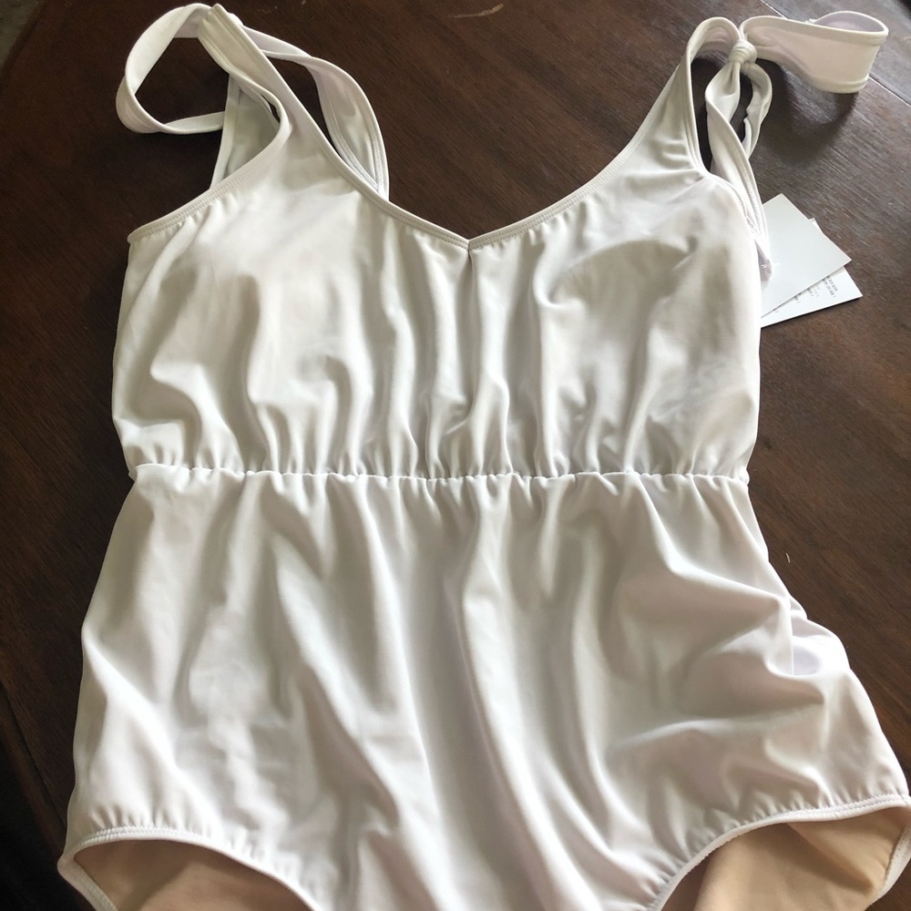 XL white one piece